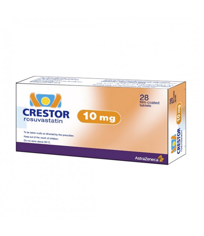 Crestor 10 mg Tablet 28'S