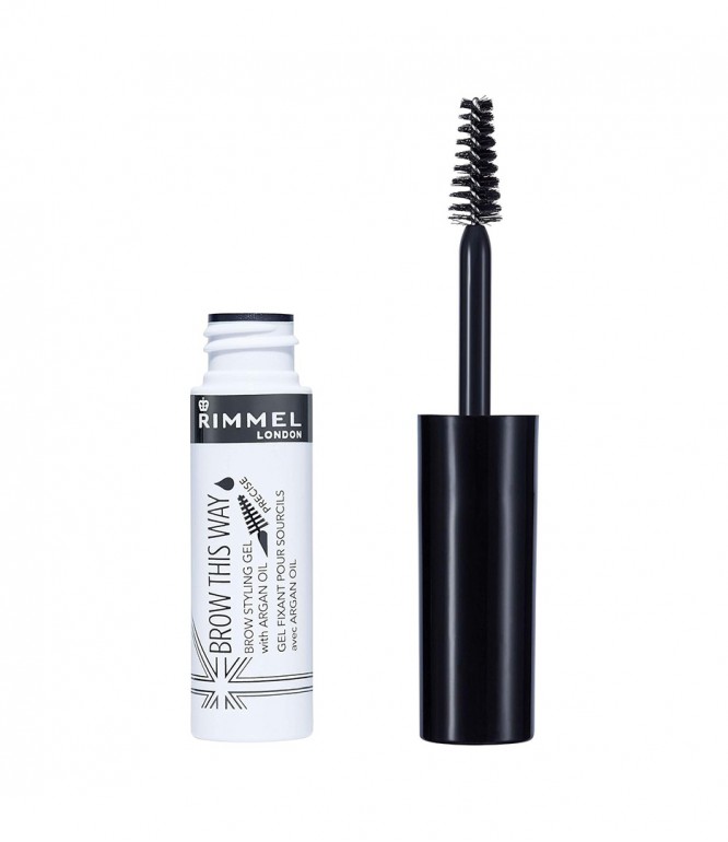 Rimmel Brow This Way Eyebrow Gel With Argan Oil 002 - Medium Brown 5 ml