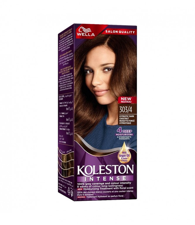 Koleston Hair Color Cream 303/4 Dark Chestnut