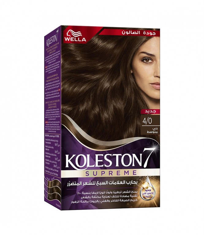 Koleston Hair Color 4/0 Medium Brown