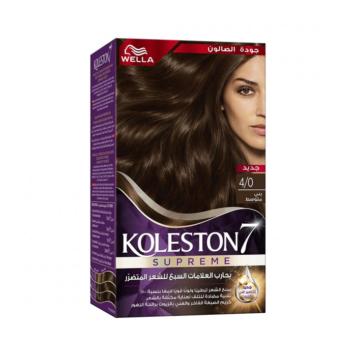 Koleston Hair Color 4/0 Medium Brown