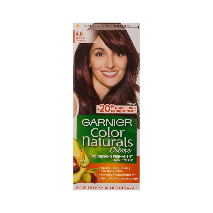 Garnier Color Natural Hair Color 4.6 Burgundy