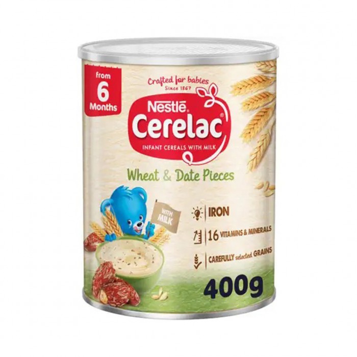 Cerelac Baby Cereal Date Pieces 400 gm