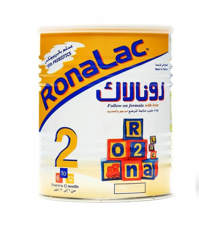 رونالاك حليب أطفال رقم (2) 850 جرام