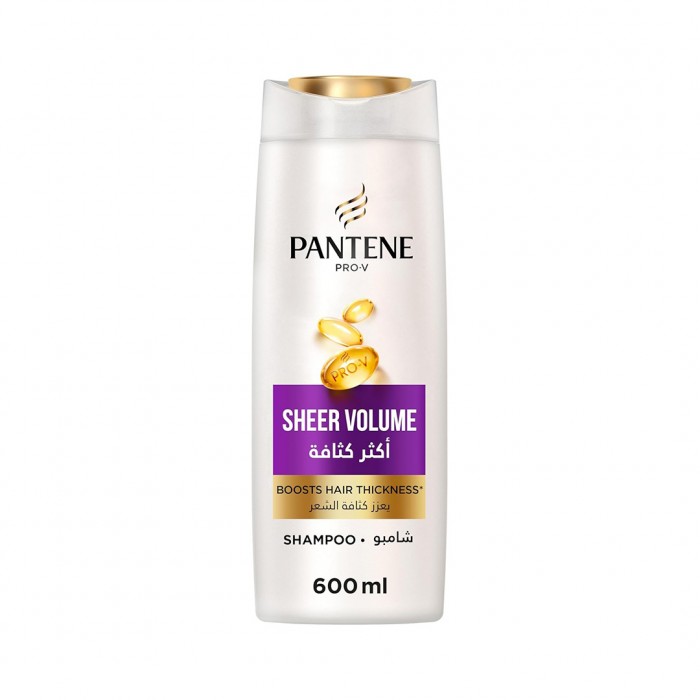 Pantene Sheer Volume Shampoo for hair volumizing 600ml