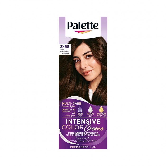 Palette Intensive Color Creme Hair Color 3-65 Dark Chocolate