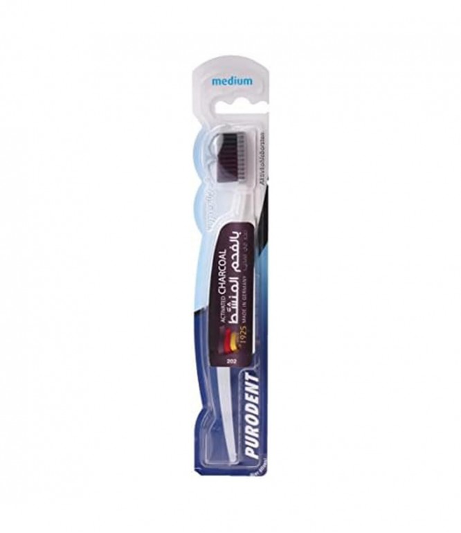 Puruodent Tooth Brush  202 Active Charcoal