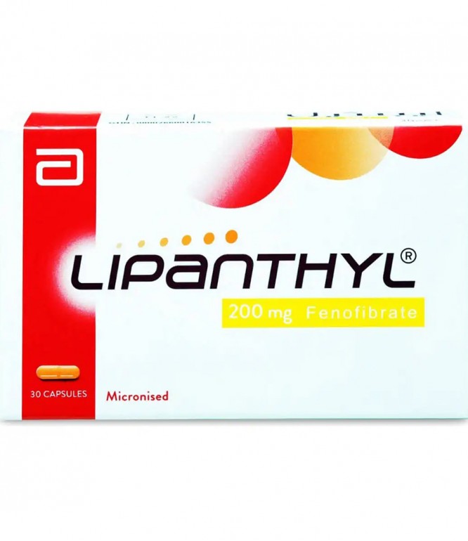 Lipanthyl 200 mg Capsules 30'S