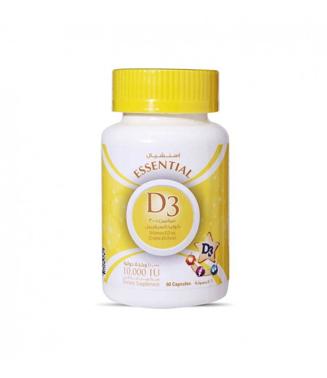 Essential D3 10000 IU 60 Capsules