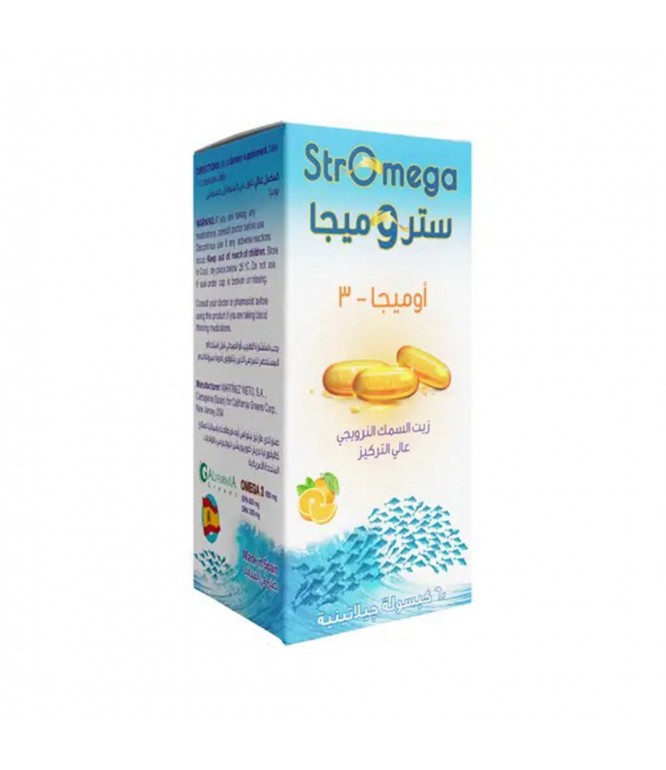 Stromega Omega-3 Capsule 60'S
