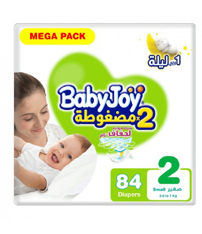  بيبي جوي مقاس 2 - 84 قطعة