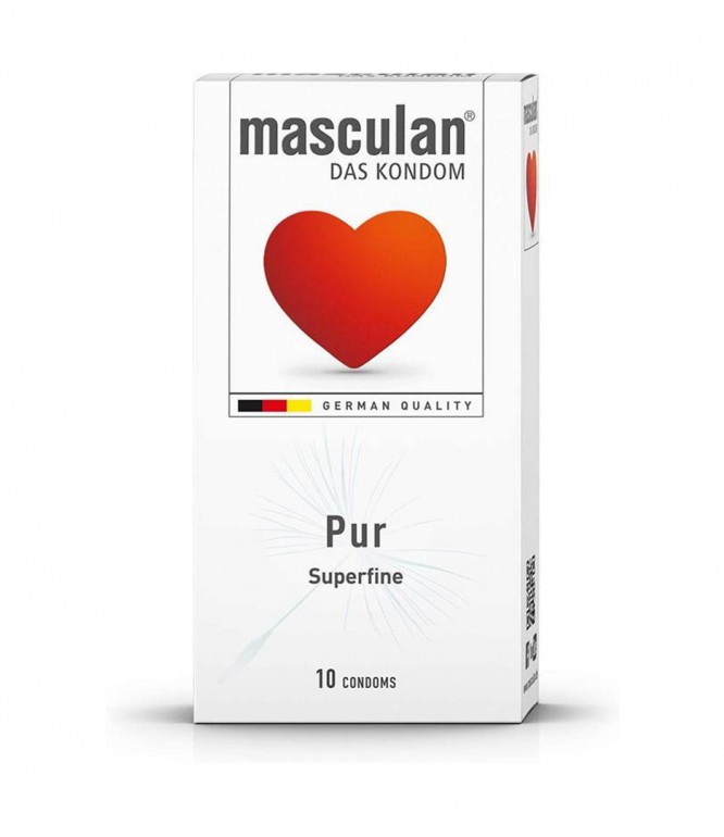 Maskulan Condoms Pure - 10 Pieces