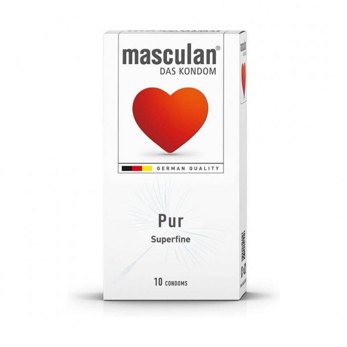 Maskulan Condoms Pure - 10 Pieces