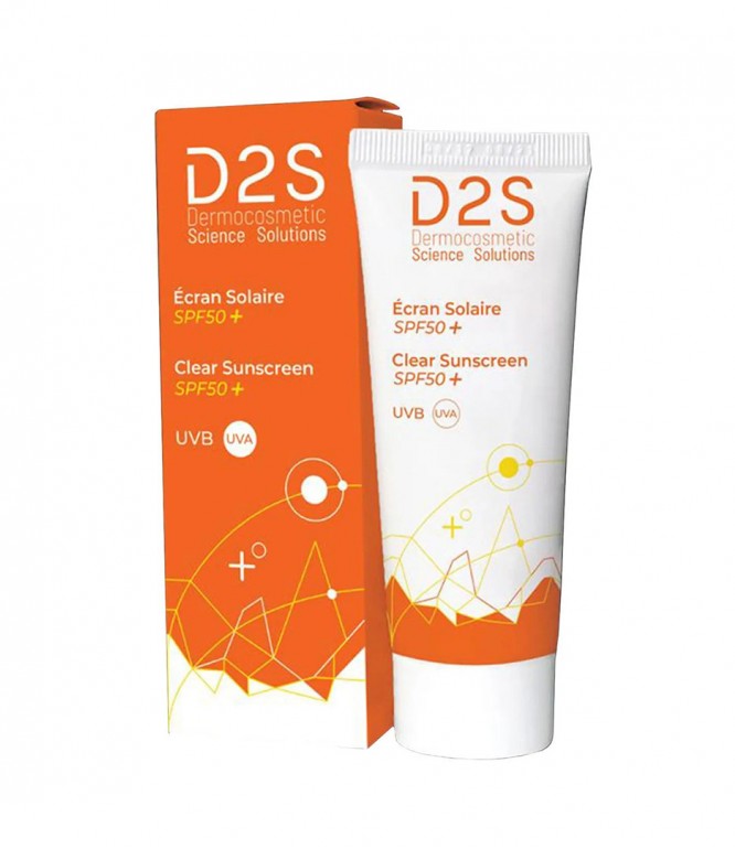 D2S Clear Sunscreen emulsion SPF50+ 50ml