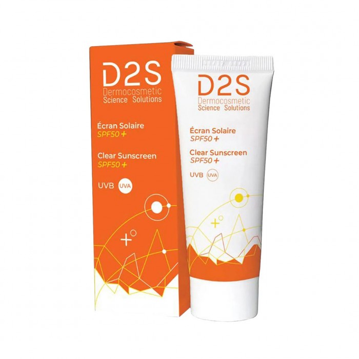 D2S Clear Sunscreen emulsion SPF50+ 50ml