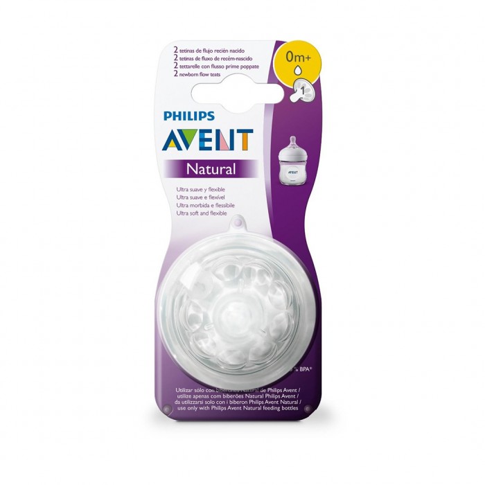 AVENT NIPPLE 2.0 TEATS 0 M+