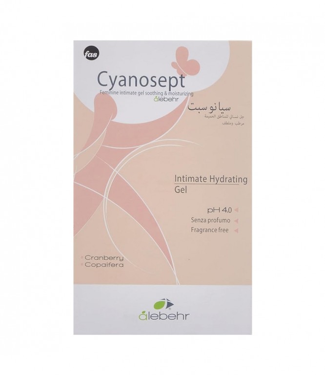 Cyanosept intimate gel 6's