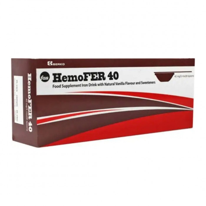 Hemofer 40 mg  - 28'S