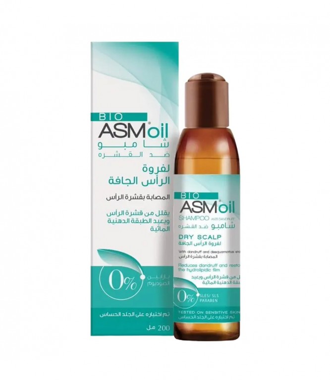 Bio ASM Oil Anti Dandruff Dry Scalp Shampoo 200 ml