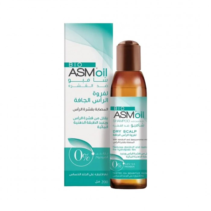 Bio ASM Oil Anti Dandruff Dry Scalp Shampoo 200 ml