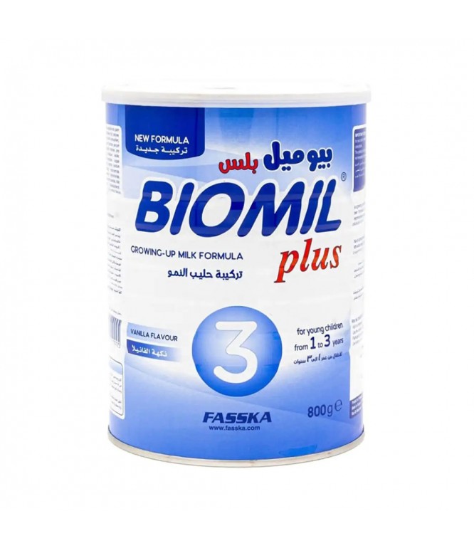 بيوميل حليب أطفال بلس (3) 800 جرام