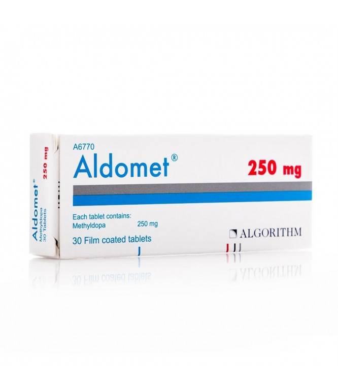 Aldomet 250 mg Tablets 30's