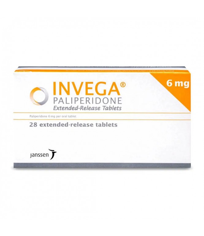 INVEGA 6 MG TAB 28'S