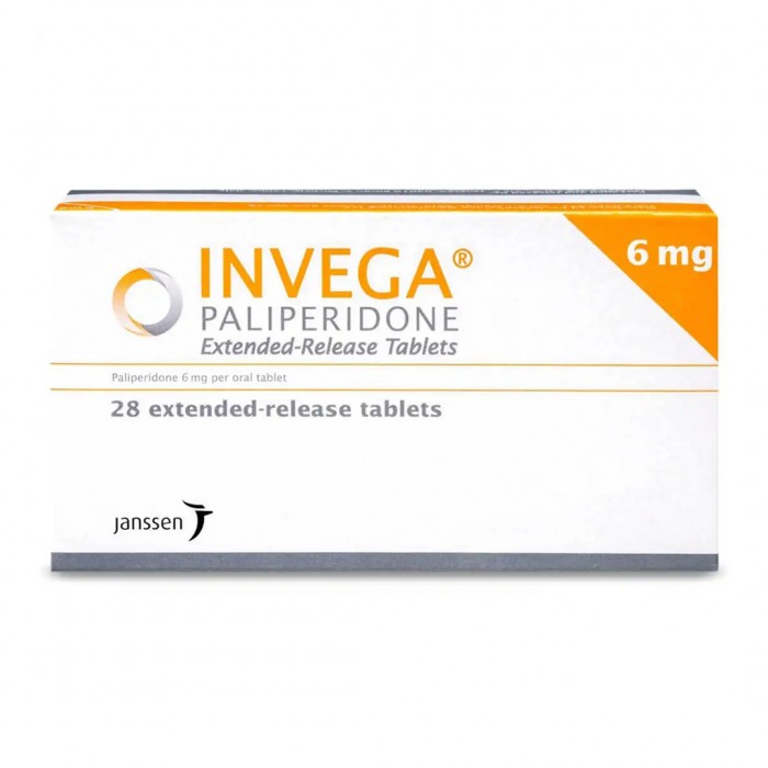 INVEGA 6 MG TAB 28'S