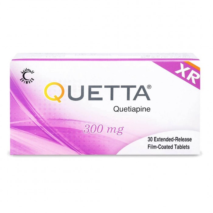 QUETTA XR 300 MG TAB 30'S