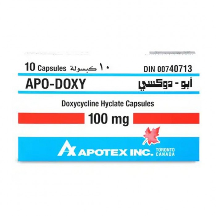 Apo-Doxy 100 mg Capsule 10'S