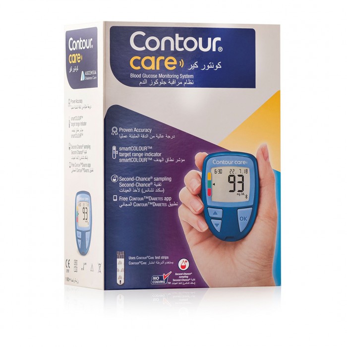 Contour CARE blood glucose meter