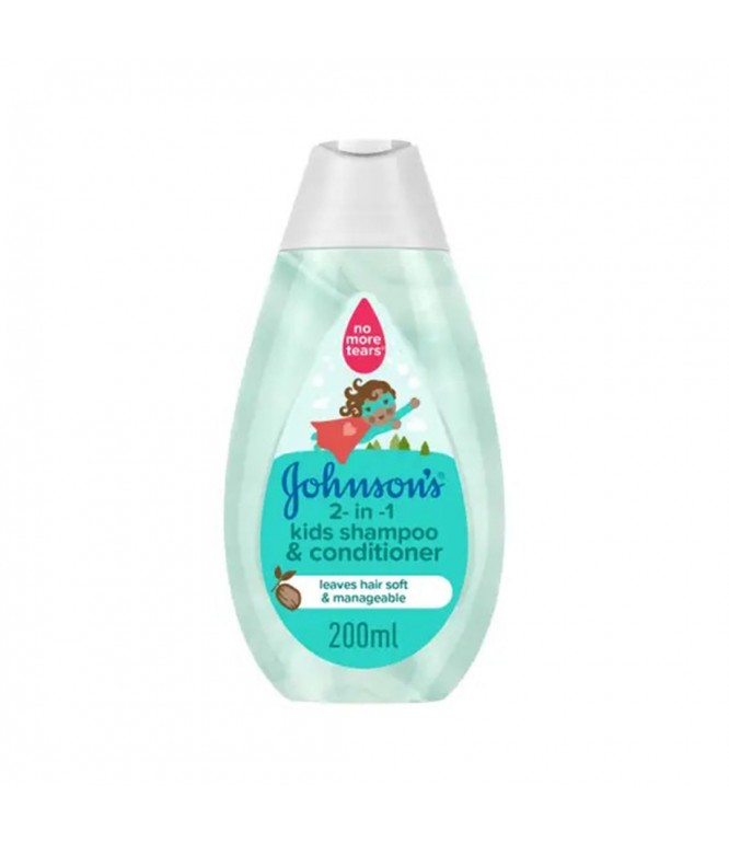 Johnson Baby 2 in 1 Shampoo and Conditioner - 200 ML