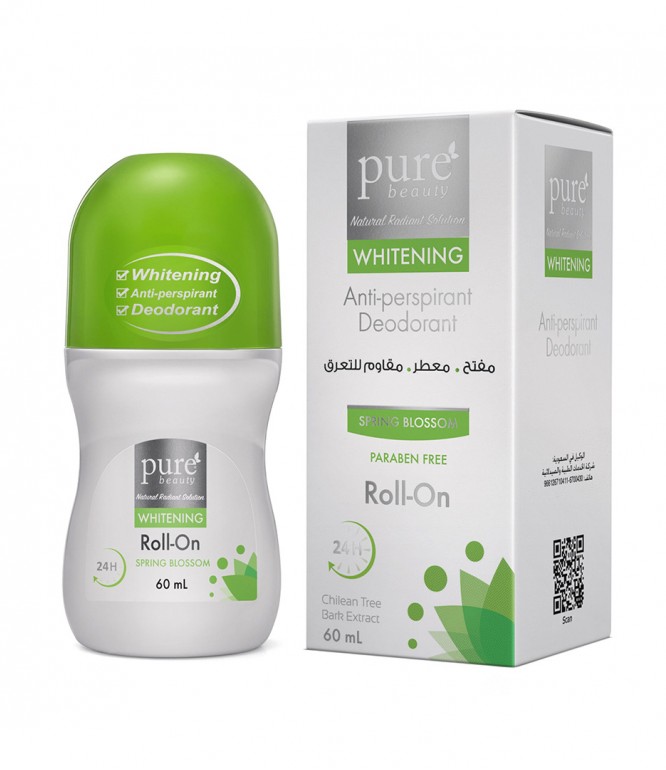Pure Beauty Deodorant Roll Spring Blossom 60 ml