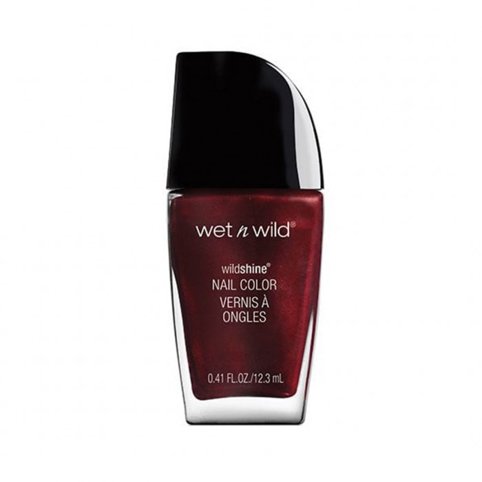 Wet N Wild Wild Shine Nail Color - Burgundy Frost