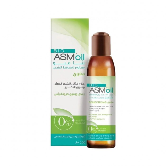 Bio ASM Oil Anti Hair Loss Reinforcing Shampoo 200 ml