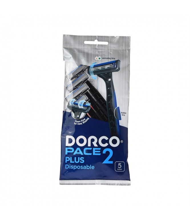 Dorco Disposible Razor Pace-2 Plus - 5's 