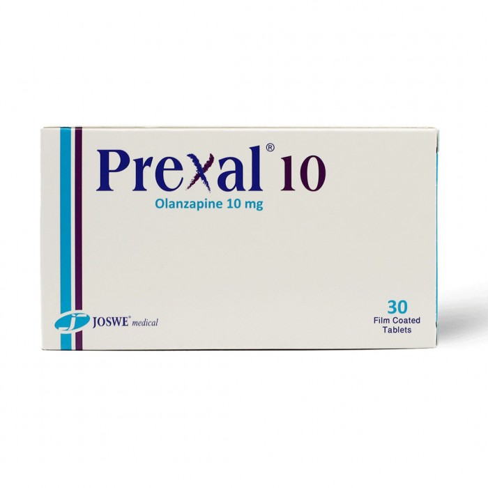 PREXAL 10MG TAB 30'S