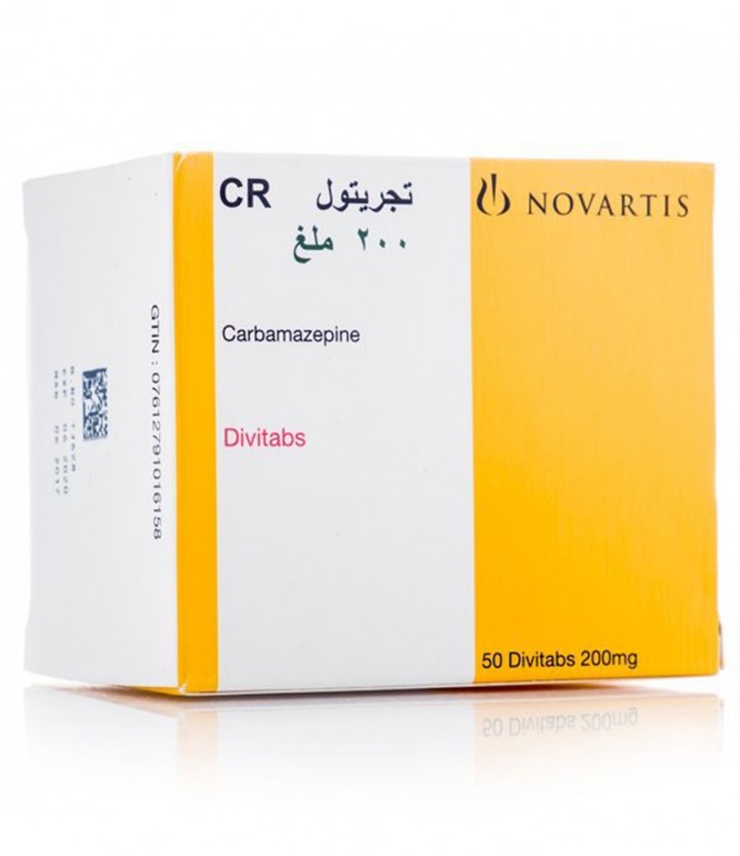 TEGRETOL CR 200MG TAB 50'S