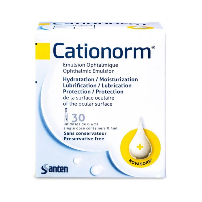 Cationorm Eye Drops 30 * 0.4 ml 