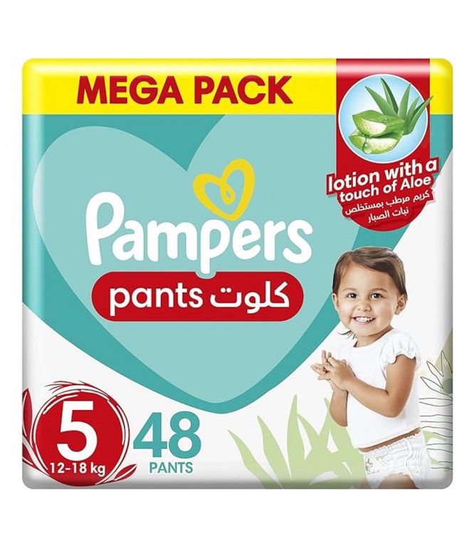 بامبرز كلوت مقاس 5 - 48 حفاض