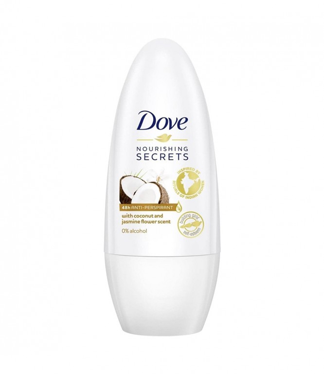 Dove Anti-Prespirant Roll On Coconut &Jasmin 50 ml