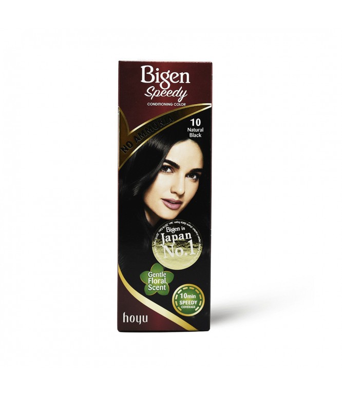 Bigen Lady Speedy Hair Color 10 Natural Black