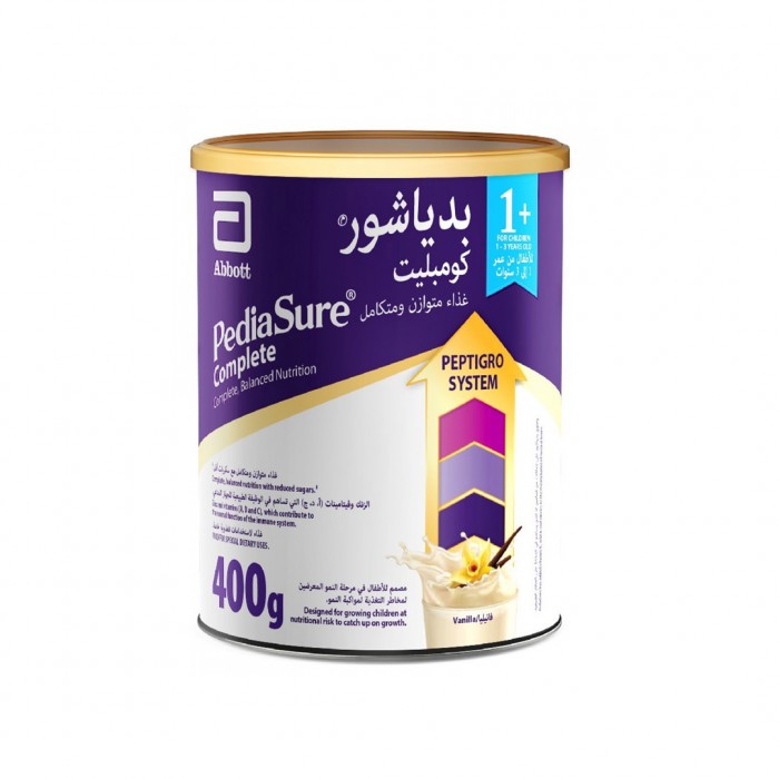 بدياشور حليب أطفال غذاء تكميلي بالفانيلا من عمر 1-3 سنوات 400 جم
