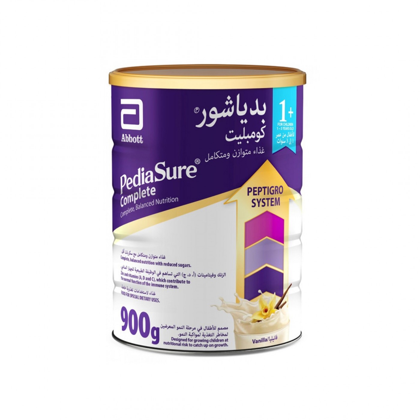 PediaSure 1+ CBN Vanilla 900g main image 0