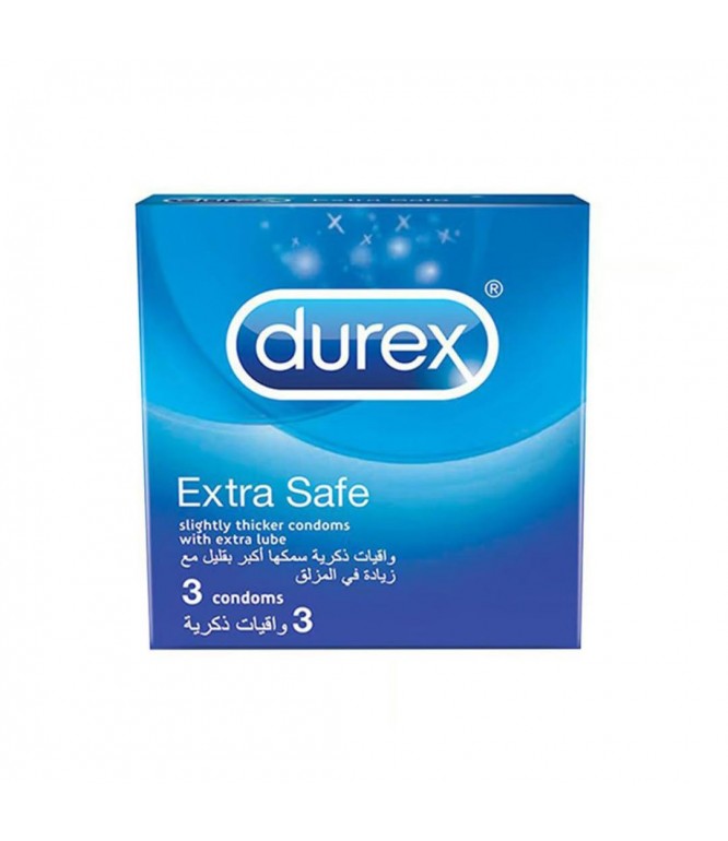 CONDOM DUREX EXTRA SAFE 3'S