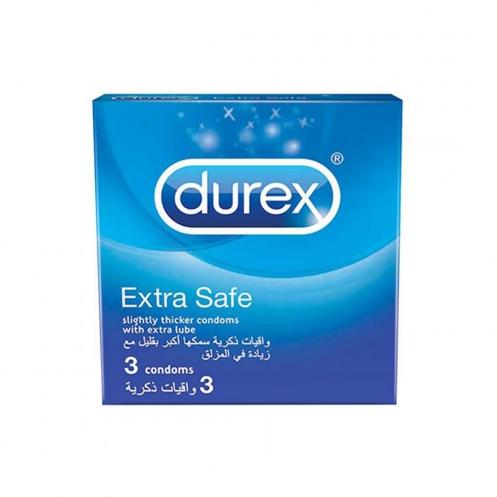 CONDOM DUREX EXTRA SAFE 3'S