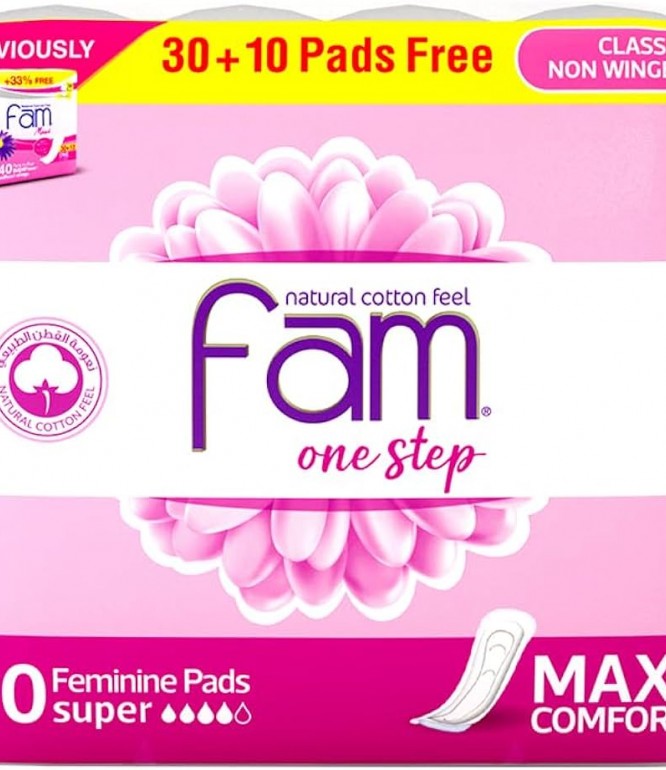 Fam Maxi 1 Step Female Diaper 40's