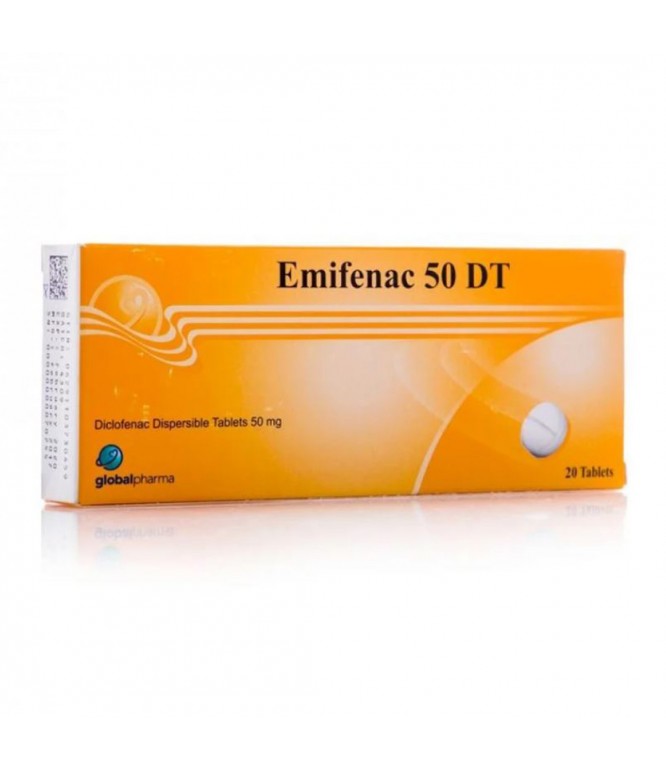 EMIFENAC-D 50MG TAB 20'S