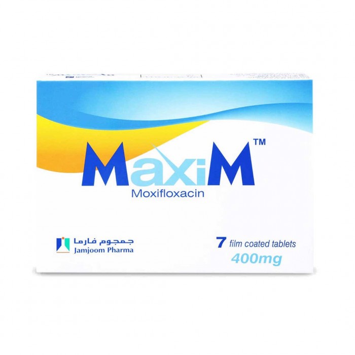Maxim 400 mg 7 Tablets