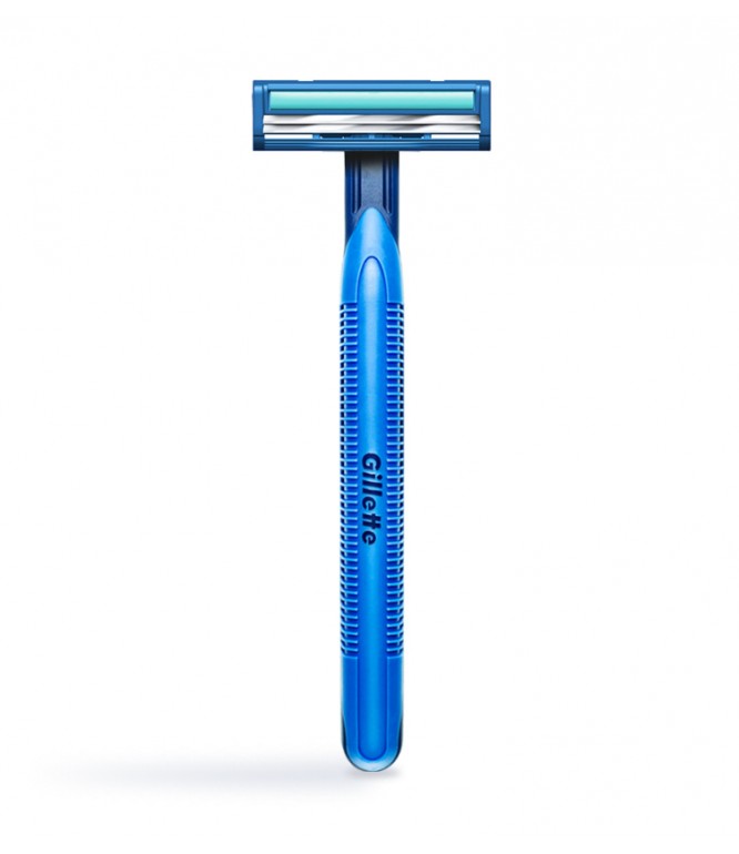 GILLETE BLUE II PLUS U/GRIP 1'S